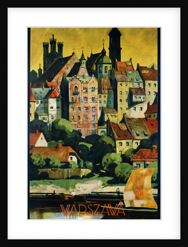 Warszava Poster by Stefan Norblin