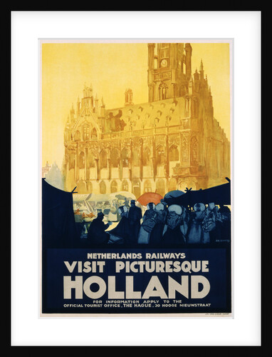 Visit Picturesque Holland Poster by Joseph Rovers