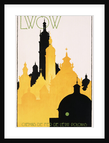 Lwow Poster by Stefan Norblin