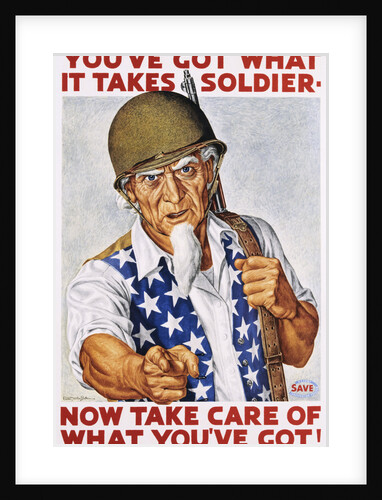 You've Got What It Takes Soldier Poster by Ernest Hamlin Baker