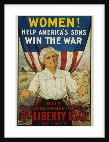 Women! Help America's Sons Win the War Poster by R.H. Porteous