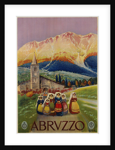 Abruzzo Poster by Alicandri