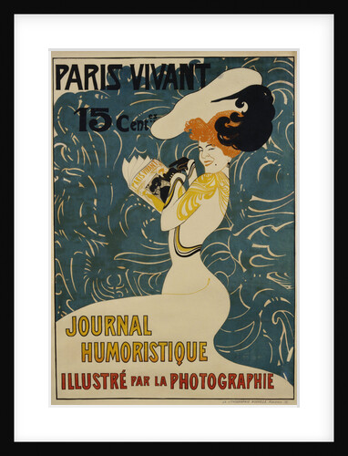 Paris Vivant Poster by Edmond Marie Petitjean
