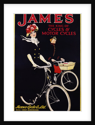 James - The King of Cycles & Motorcycles Poster by Anonymous