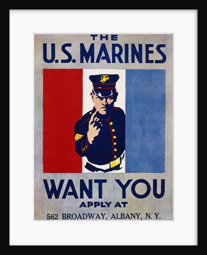 The U.S. Marines Want You Poster by Anonymous