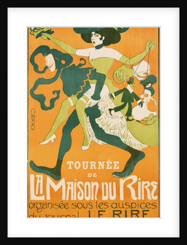 La Maison Du Rire Poster by Caro