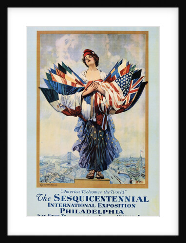 The Sesquicentennial International Exposition - Philadelphia 1926 Poster by Dan Smith