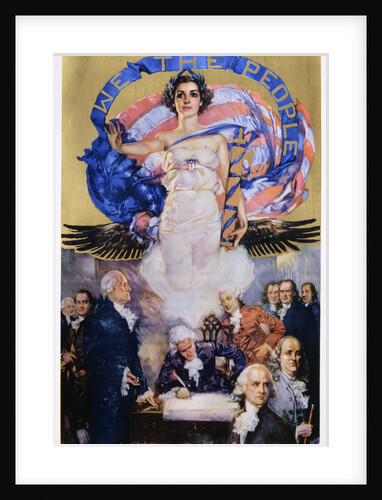 We the People Poster by Howard Chandler Christy