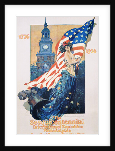 The Sesquicentennial International Exposition Poster by Dan Smith