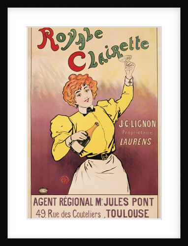 Royale Clairette Poster by Anonymous