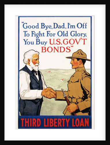 Third Liberty Loan Poster by Laurence Harris