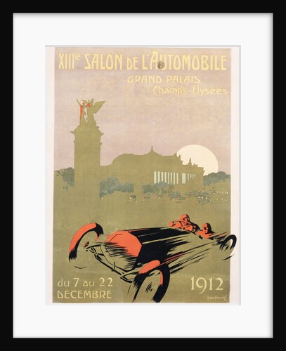 Salon de l'Automobile Poster by Rene Roussef
