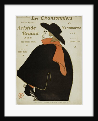 Les Chansonniers Poster by Henri de Toulouse Lautrec