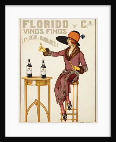Poster for Florido and Company Fine Wines by Anonymous