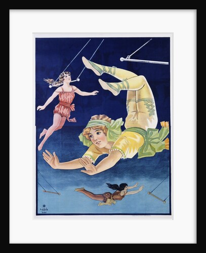 Poster of Stock Trapeze Artists by Anonymous