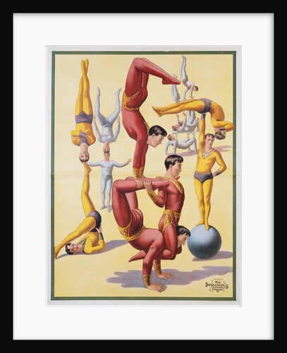 Poster of Stock Acrobats by Anonymous