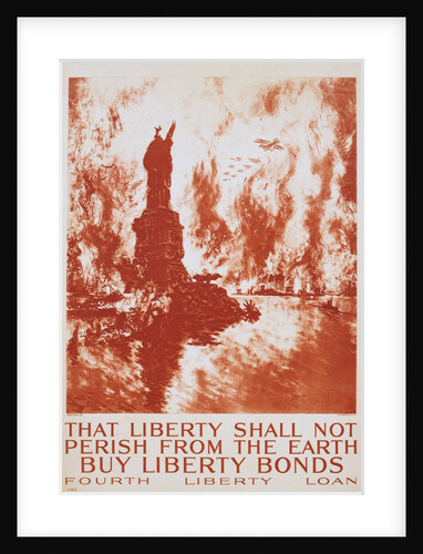 That Liberty Shall Not Perish from the Earth - Buy Liberty Bonds Poster by Joseph Pennell