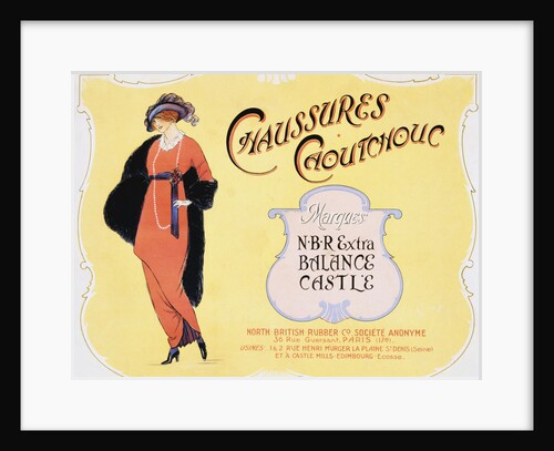 Chaussures Caoutchouc Advertisement by Anonymous