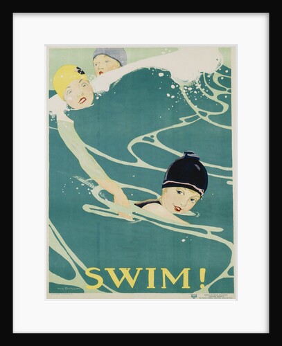 Swim! Poster by Anita Parkhurst