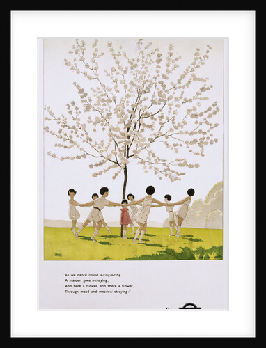 As We Dance Round a Ring-a-Ring Poster by Andre-Edouard Marty
