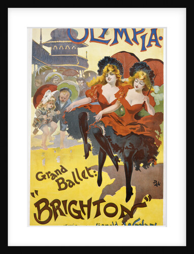 Olympia - Grand Ballet: "Brighton" Poster Advertisement by Pal