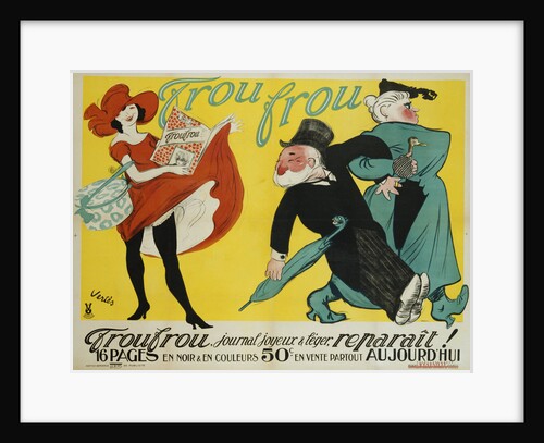 Frou Frou Poster by Maurice Vertes