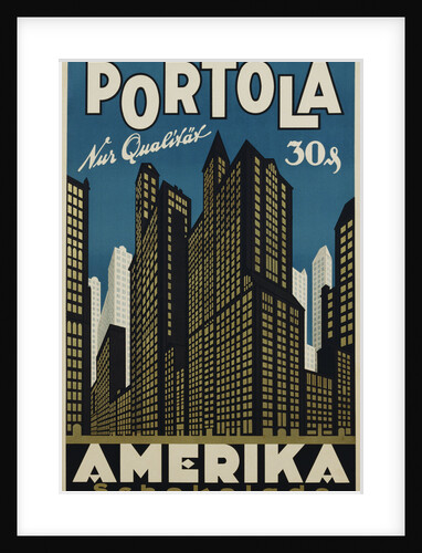 Portola Amerika Schokolade Poster by Anonymous