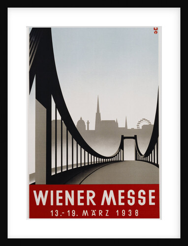 Poster Advertisement for Wiener Messe Trade Fair by Anonymous