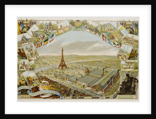 Exposition Universelle de Paris 1889 Poster by Anonymous