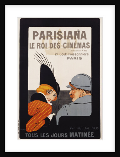 Parisiana Le Roi des Cinemas Poster by R. Pichon