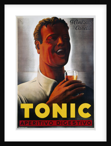 Tonic Aperitivo Digestivo Poster by Mario Gros