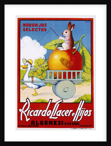 Ricardo Llacer e Hijos Poster by A. Carot