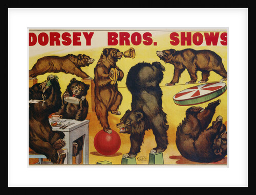 Dorsey Bros. Shows Poster by Anonymous