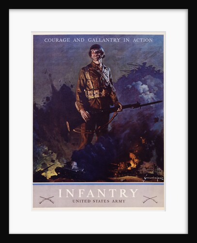 Infantry Recruitment Poster by Jes Schlaikjer