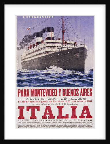 Italia Poster by Anonymous