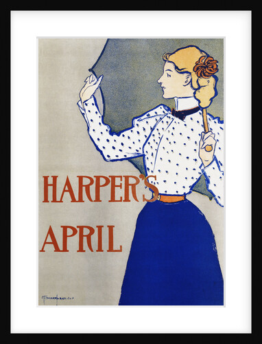 Harper's April Poster by Edward Penfield