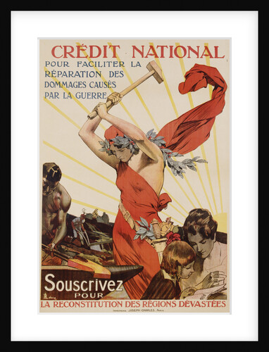 Credit National Poster by Rene Delong