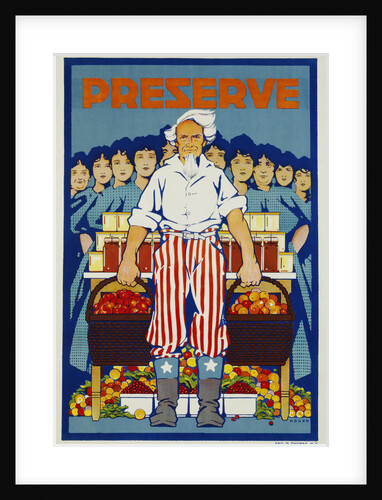 Preserve War Effort Poster by Housh