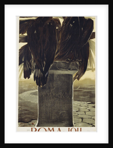 Esposizione Internationale, Roma 1911 Poster by Duilio Cambellotti