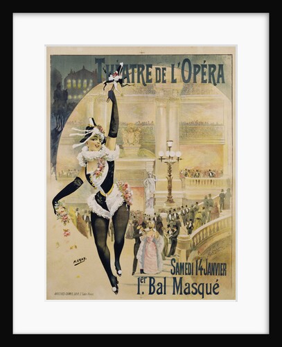 Theatre de l'Opera Poster by Henri Gray
