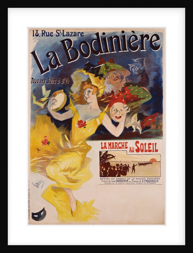 La Bodiniere Poster by Jules Cheret