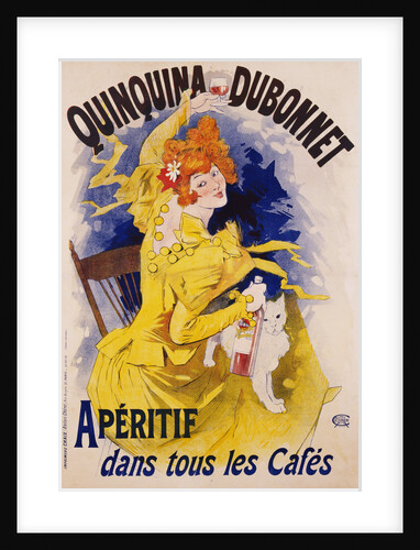Quinquina Dubonnet Poster by Jules Cheret