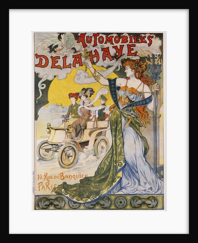 Automobiles Delahaye Poster by Anonymous