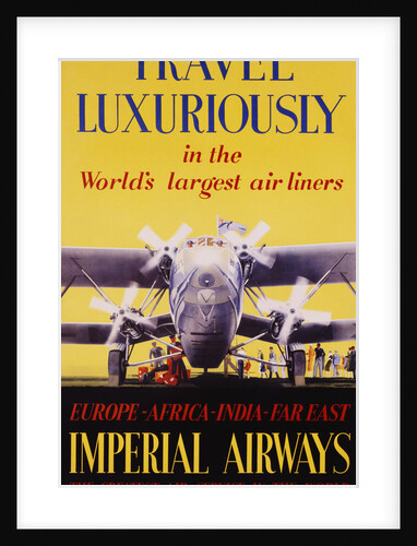 Travel Luxuriously Poster by V.L. Danvers