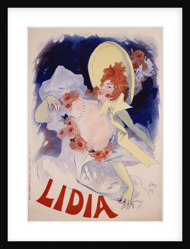 Lidia Poster by Jules Cheret