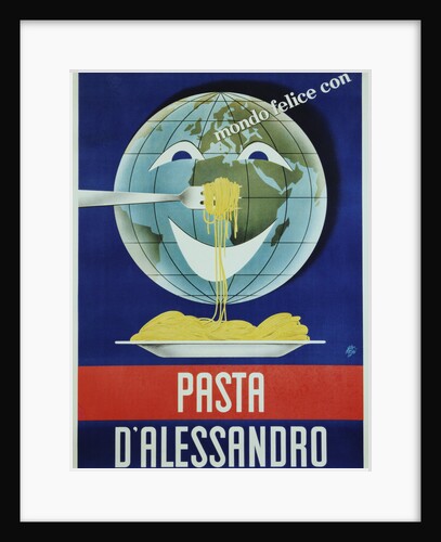 Pasta d'Alessandro Poster by Paolo Garretto