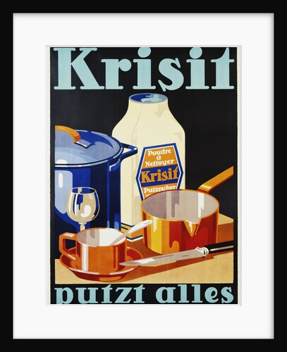 Krisit - Putzt Alles Poster by Anonymous