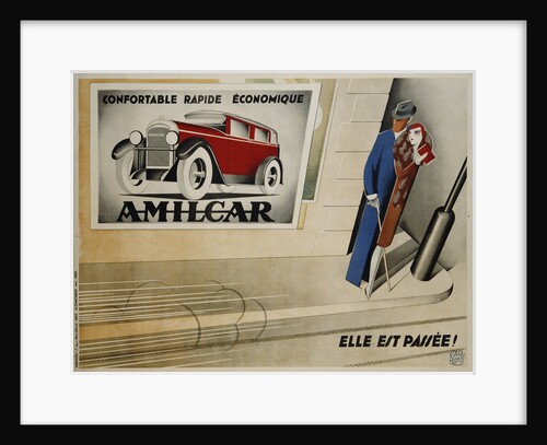 Amilcar Poster by Paolo Garretto