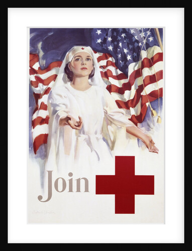 Join Red Cross Recruitment Poster by Walter W. Seaton