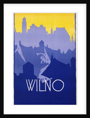 Wilno Poster by Stefan Norblin